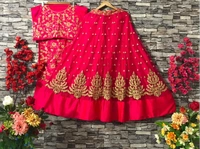  PARTYWEAR EMBROIDERED WORK LEHENGA CHOLI🎊💐💃